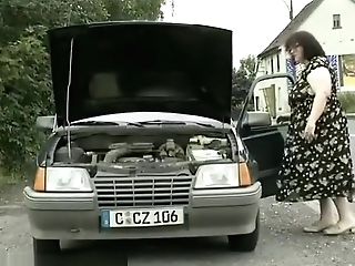 Monster Tit Cougar Picked For Orgy