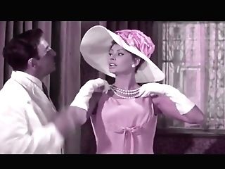 Sophia Loren In Underwear And Nylons (recolored)