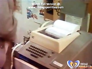 Real Retro Lezzie Strap On Dildo Fucking