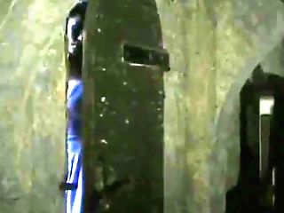 Buxomy Red-haired In Milky Half-top