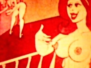 Big-boobed antique stunner is horny as fuck