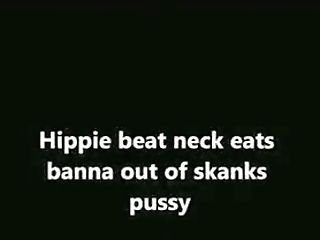 60's Strike Neck Slurps Banana Out Of Ho's Muff