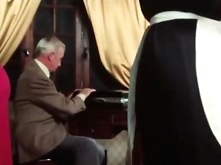 Black Bi-atch Gets Fucked Hard In Mouth In Couch