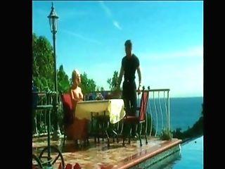 Bombshell Blonde Gives A Sensuous Deep Throat To Her Paramour